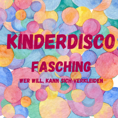 Kinderdisco Februar 2025