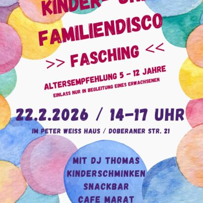 Kinder- und Familiendisco
